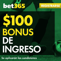 Bet365 bono de 100 euros