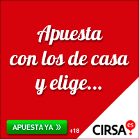 Cirsa - Apuestas gratis de 50€ o dobla tu deposito hasta 100€